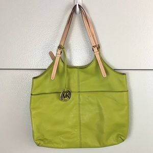 Michael Kors Bright Green Purse